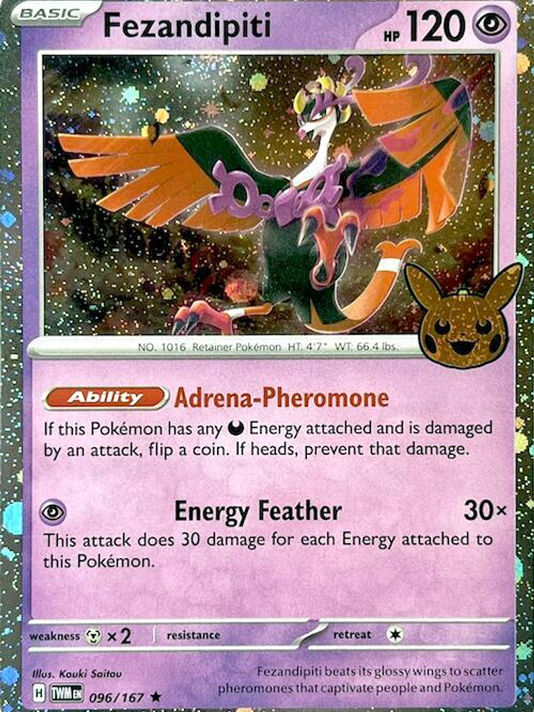 Fezandipiti (Cosmos Holo) #096 1