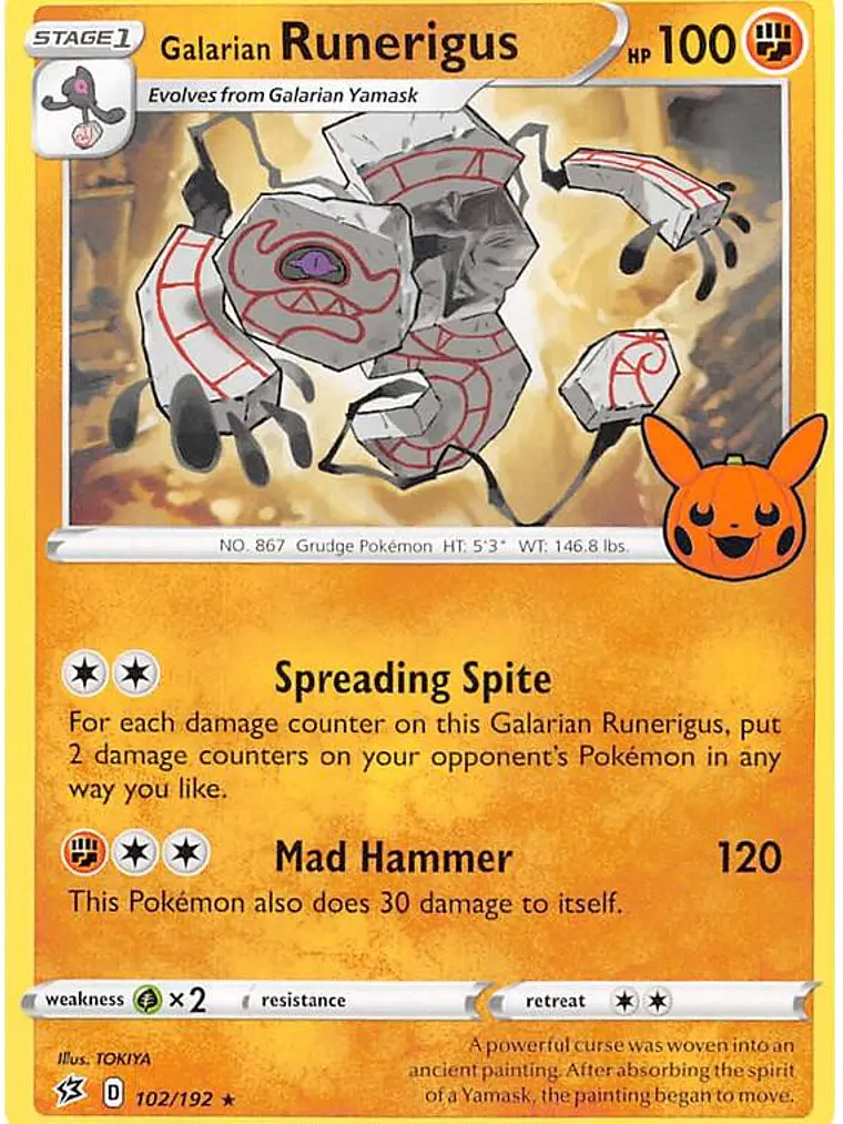 Galarian Runerigus #102 1