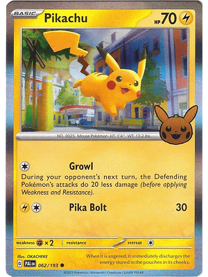 Pikachu #062