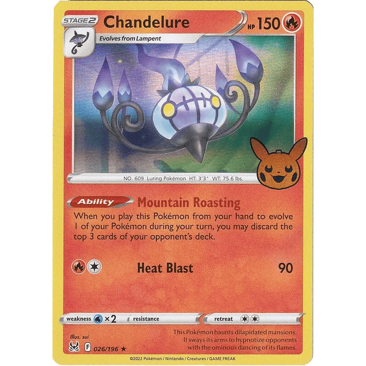 Chandelure #026 1