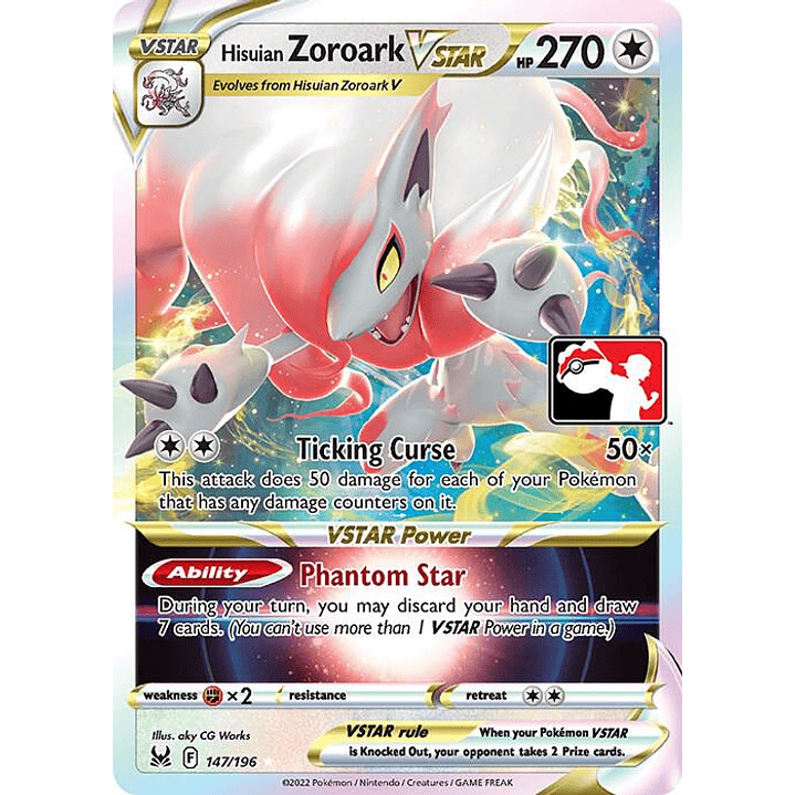 Hisuian Zoroark VSTAR #147 1