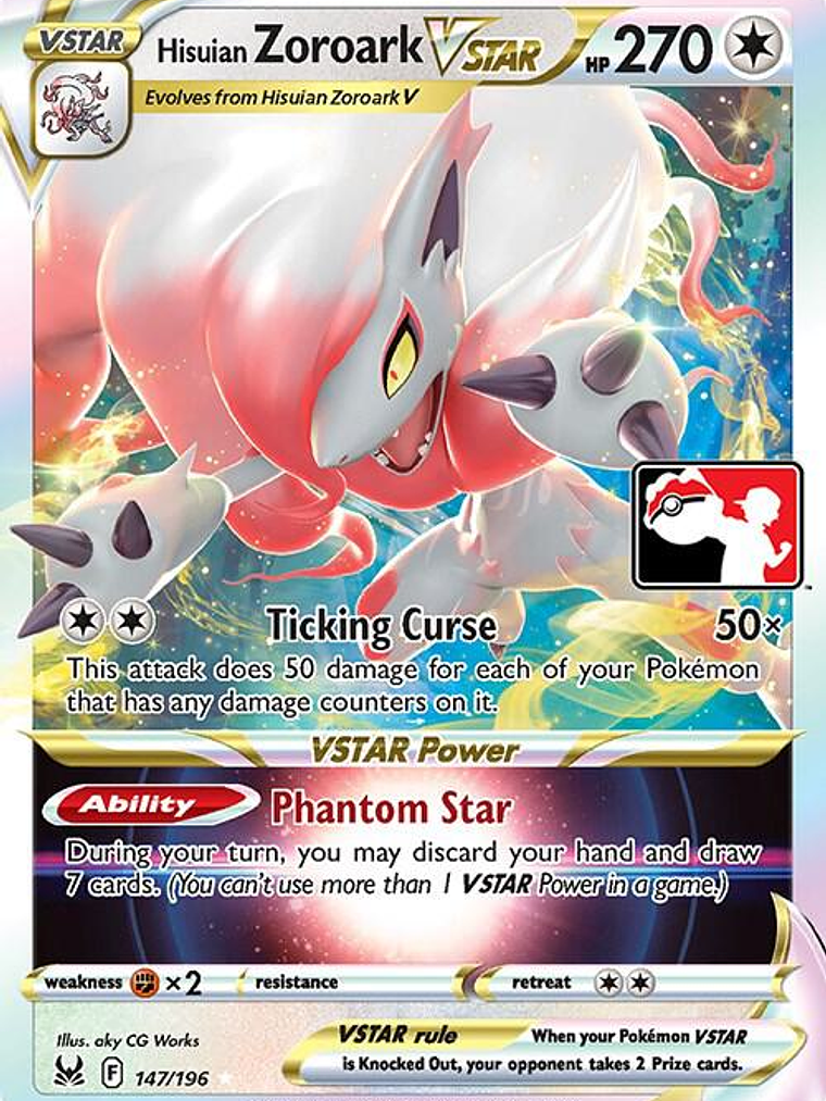 Hisuian Zoroark VSTAR #147 1