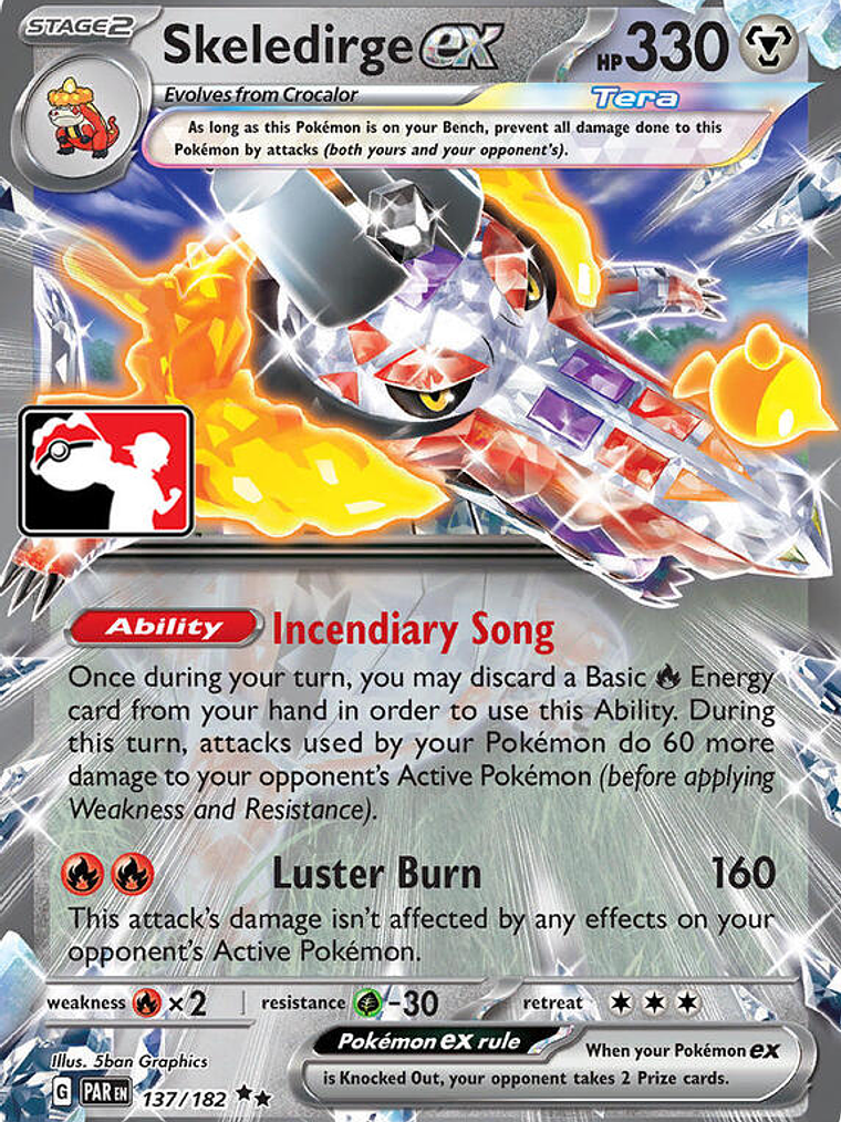 Skeledirge ex - 137 #137 1