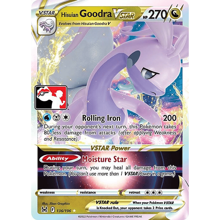 Hisuian Goodra VSTAR #136 1