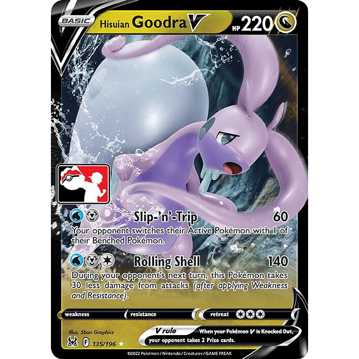Hisuian Goodra V #135 1