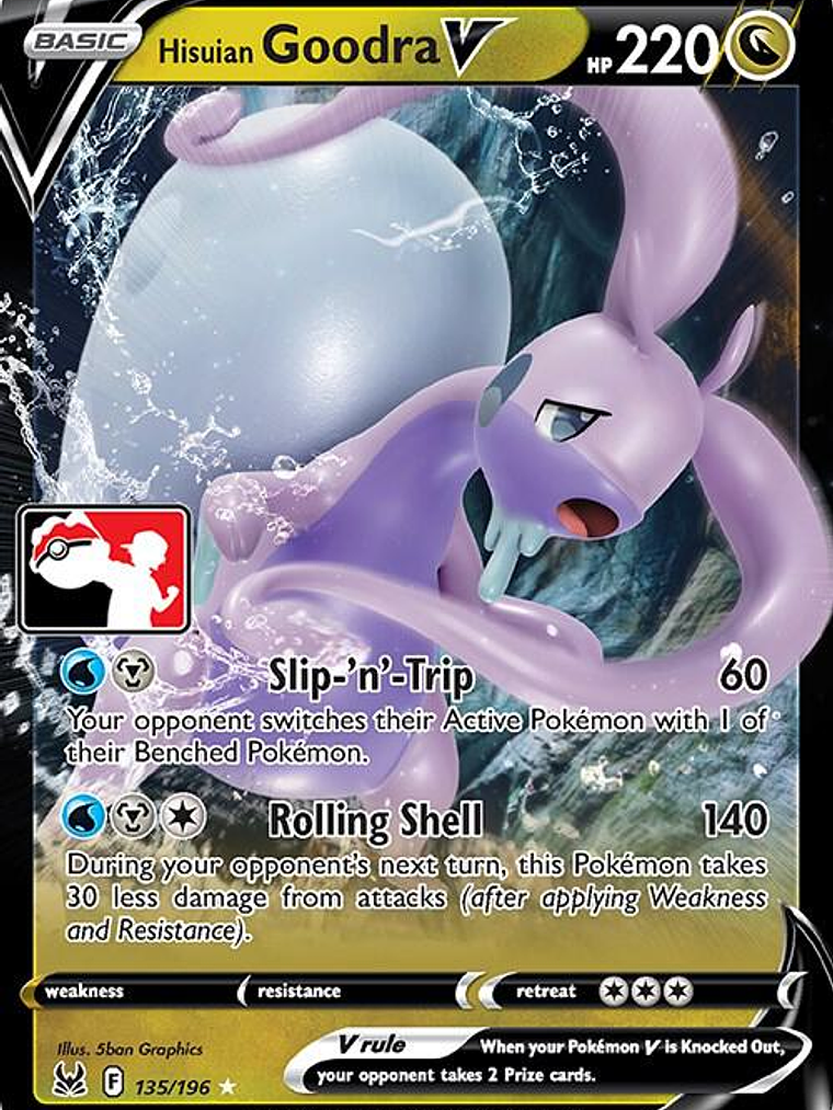 Hisuian Goodra V #135 1