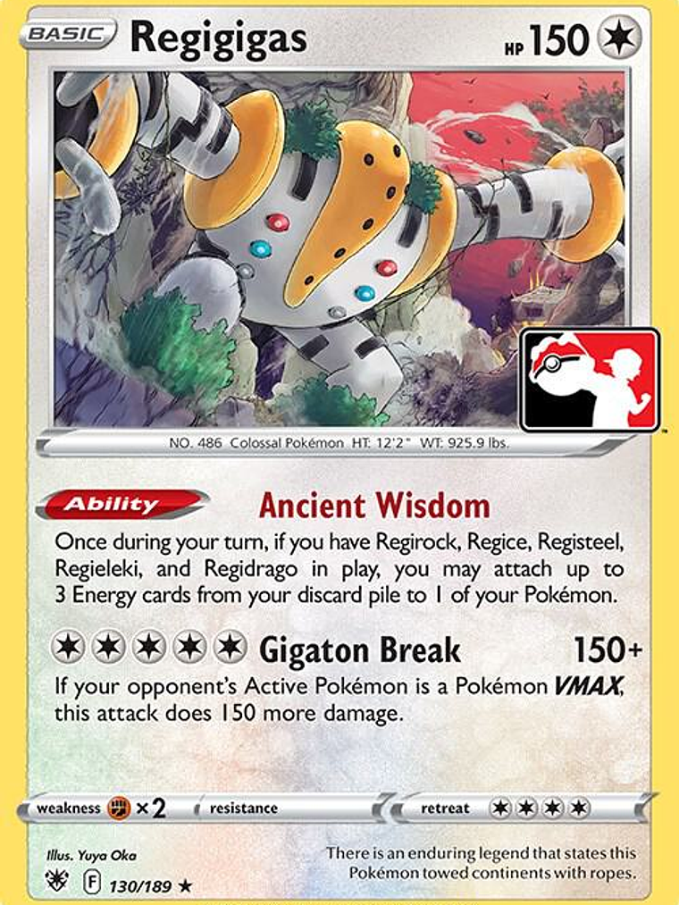 Regigigas #130 1