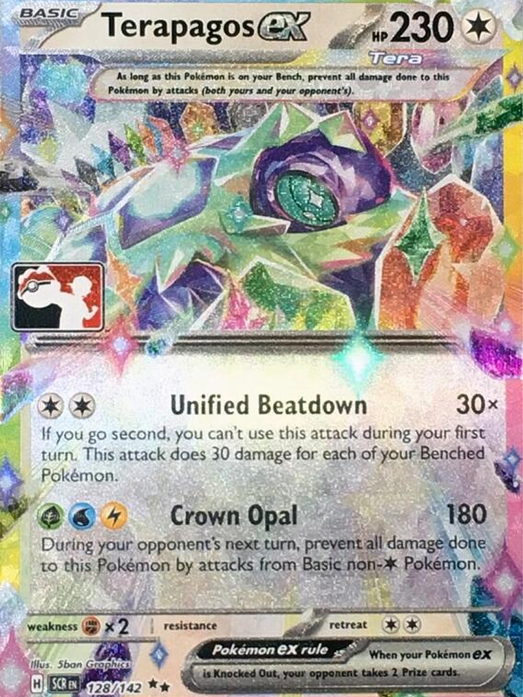 Terapagos ex - 128/142 (Series 7) #128 1