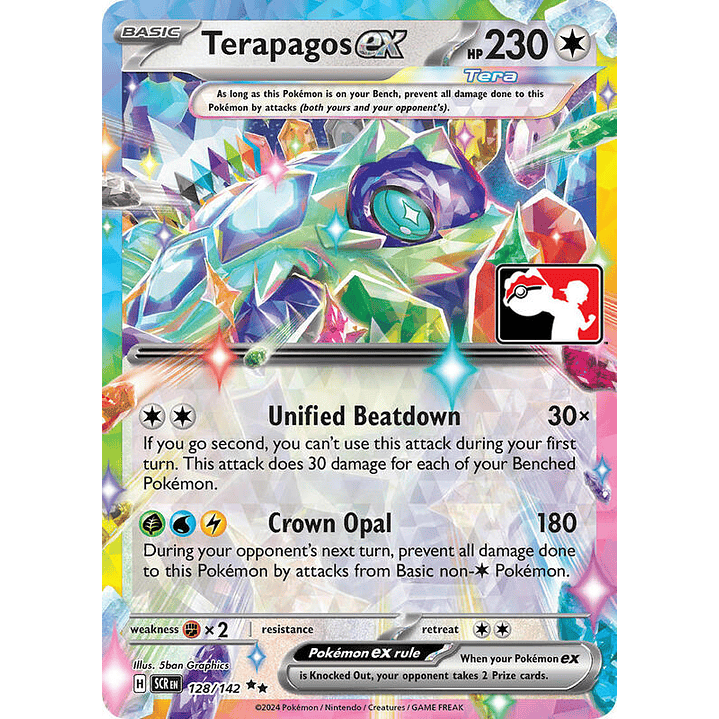 Terapagos ex - 128/142 #128 1