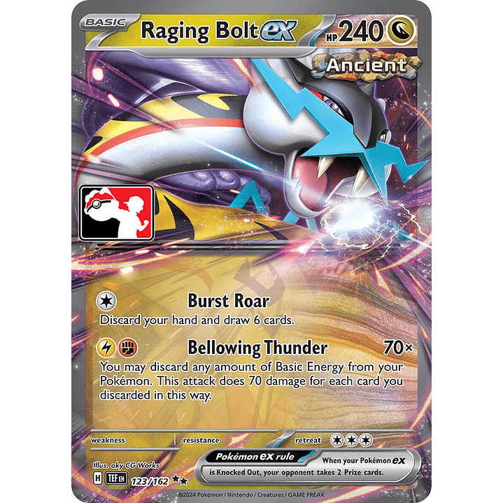 Raging Bolt ex - 123/162 #123 1