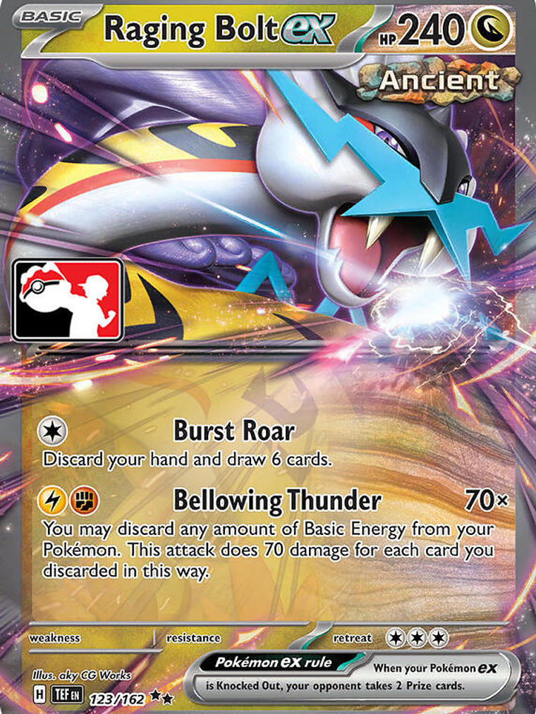 Raging Bolt ex - 123/162 #123 1