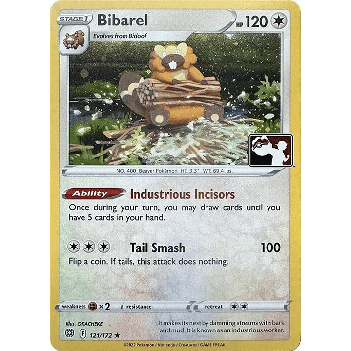 Bibarel (Cosmos Holo) #121 1