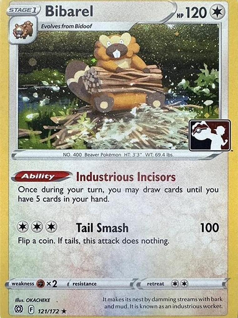 Bibarel (Cosmos Holo) #121 1