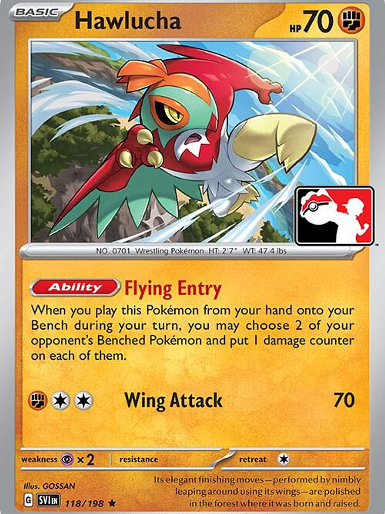 Hawlucha #118 1