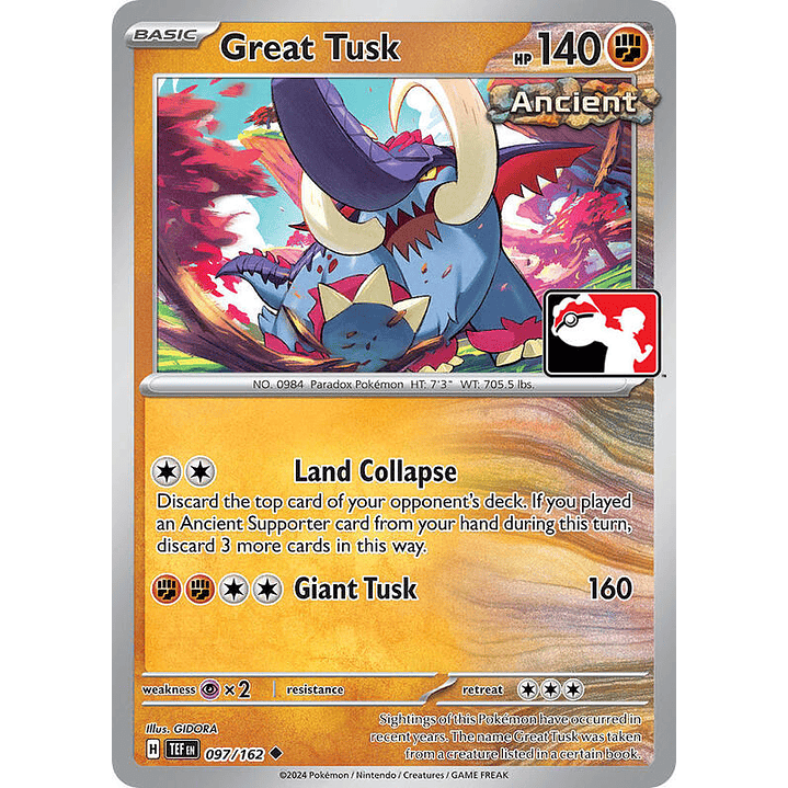 Great Tusk - 097/162 #097 1