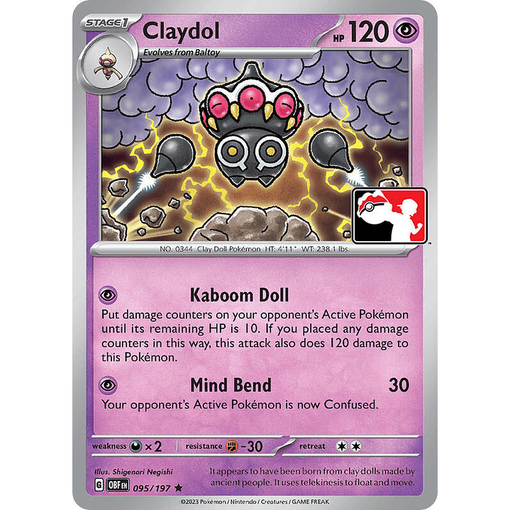 Claydol #095 1