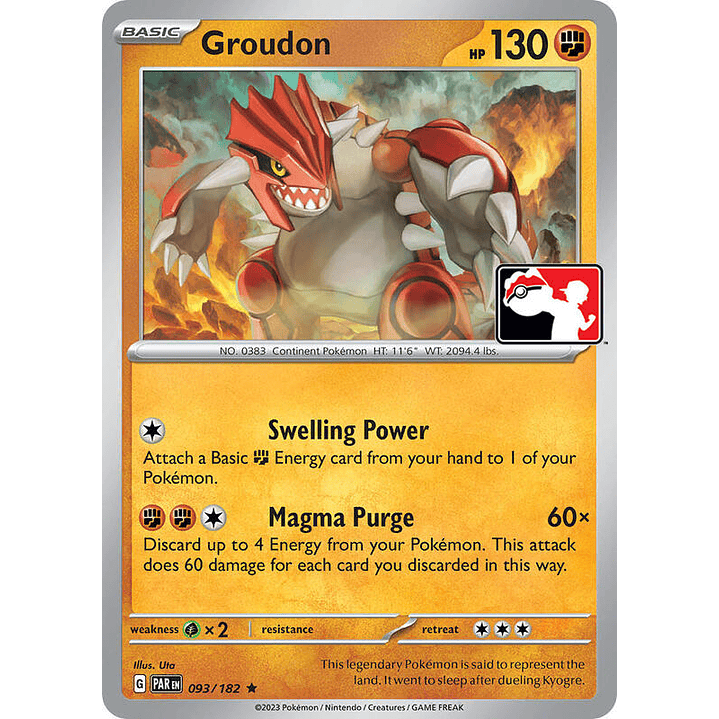 Groudon #093 1