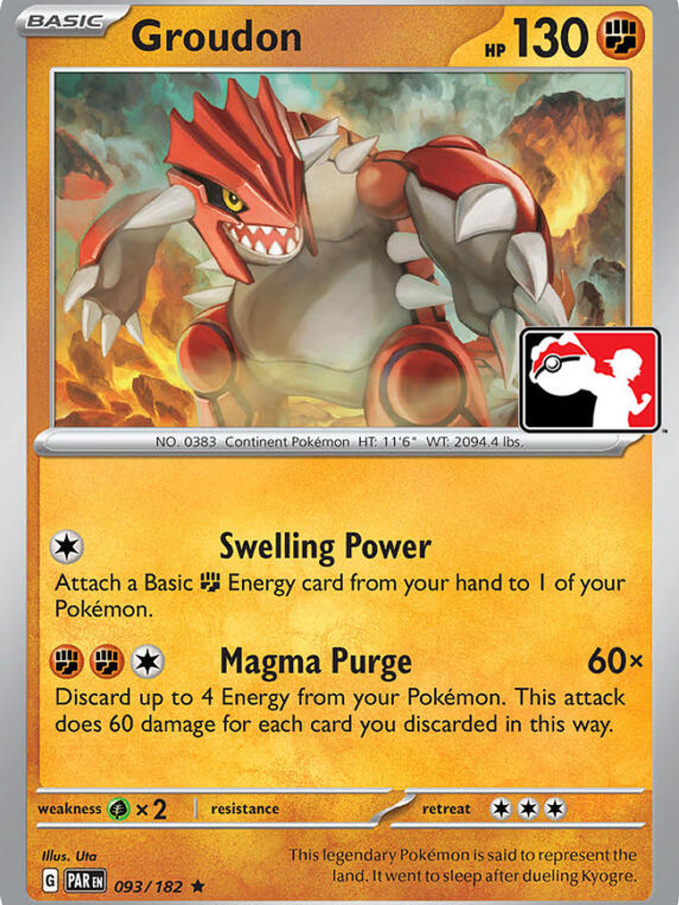 Groudon #093 1