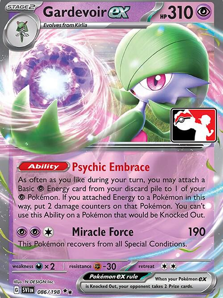 Gardevoir ex #086 1