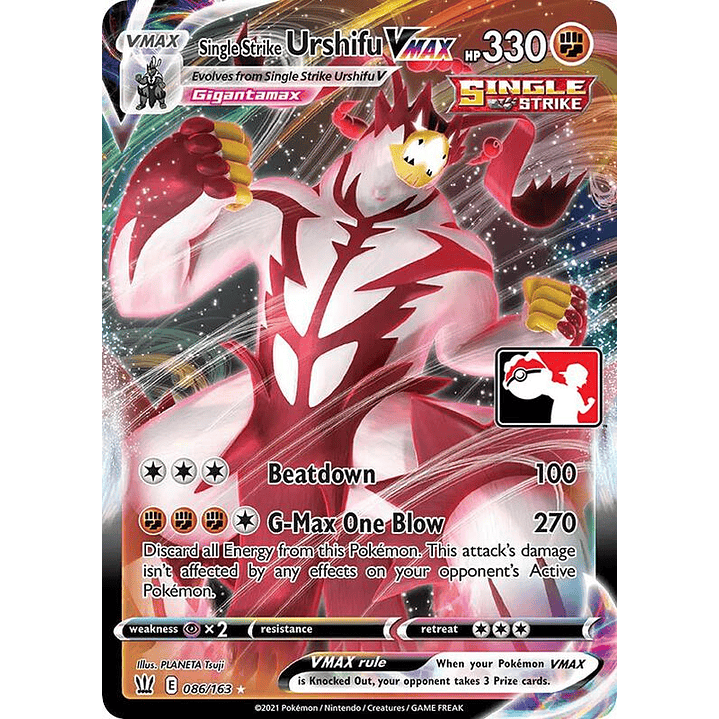 Single Strike Urshifu VMAX #086 1