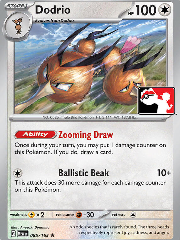 Dodrio #085 1