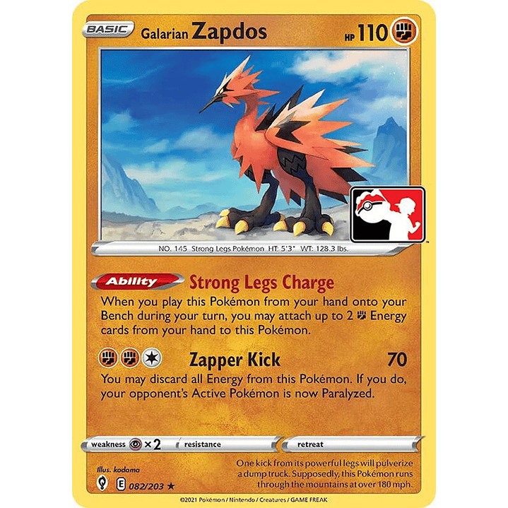 Galarian Zapdos #082 1