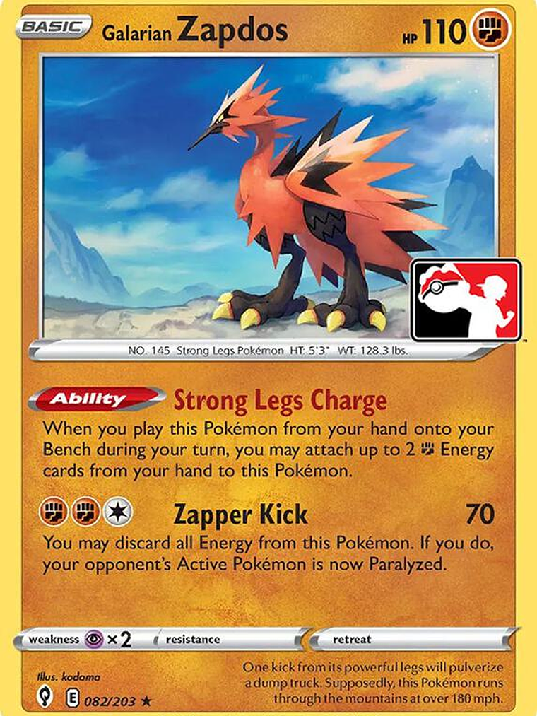 Galarian Zapdos #082 1