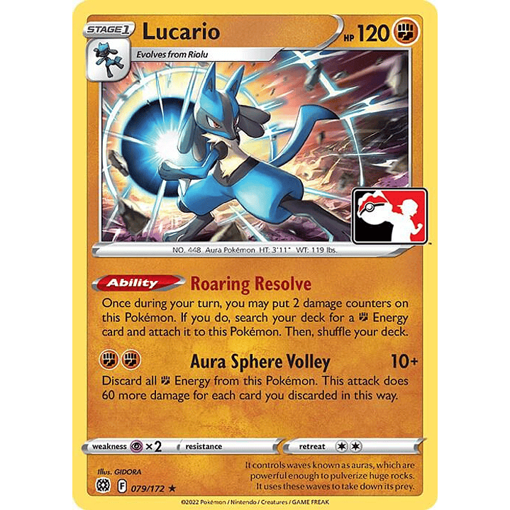 Lucario - 079/172 #079 1