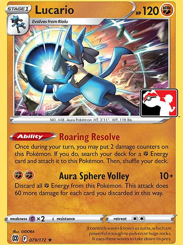 Lucario - 079/172 #079 1