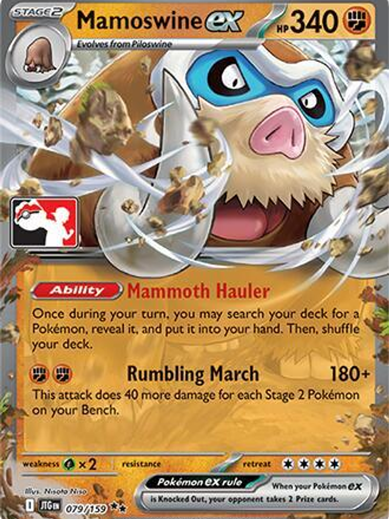 Mamoswine ex #079 1