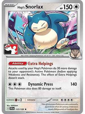 Hop's Snorlax #117