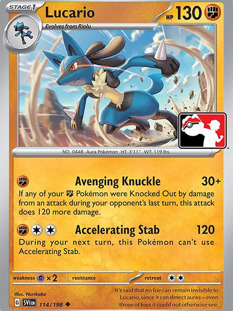 Lucario - 114/198 #114 1