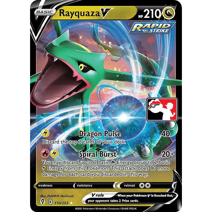 Rayquaza V #110 1