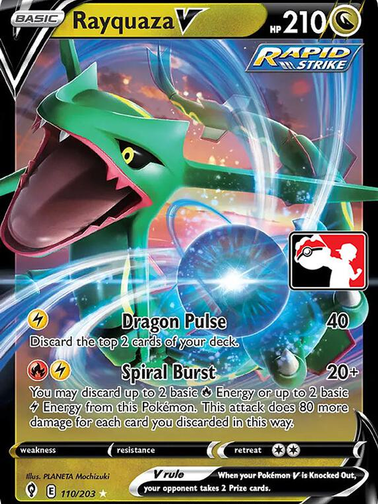 Rayquaza V #110 1