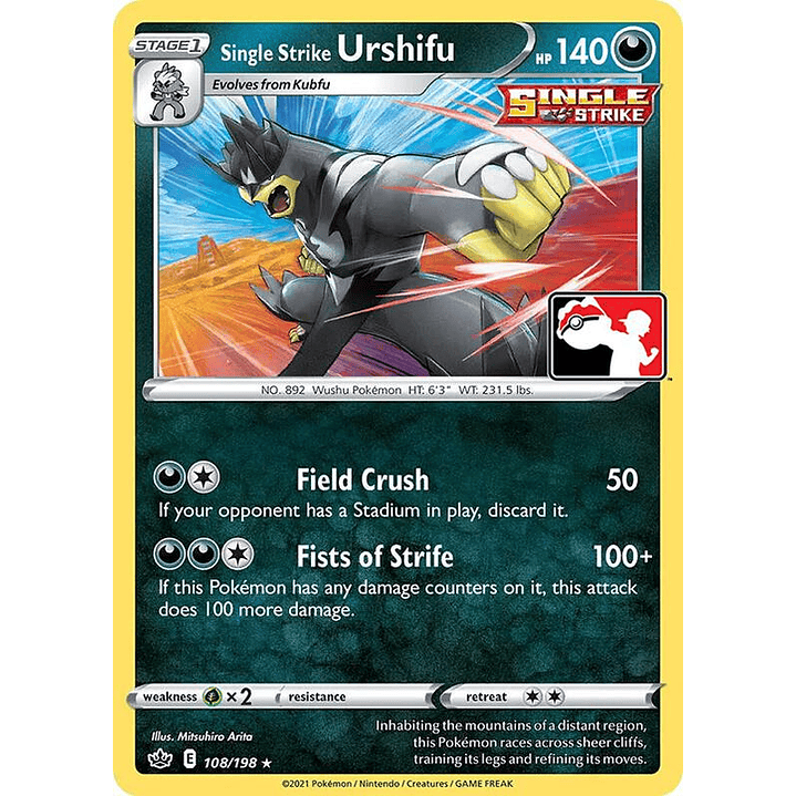 Single Strike Urshifu #108 1