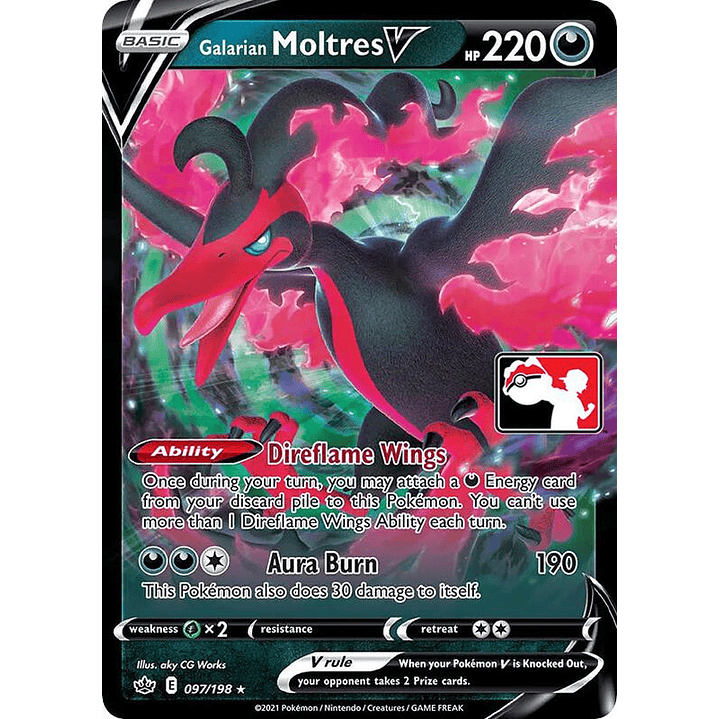 Galarian Moltres V #097 1