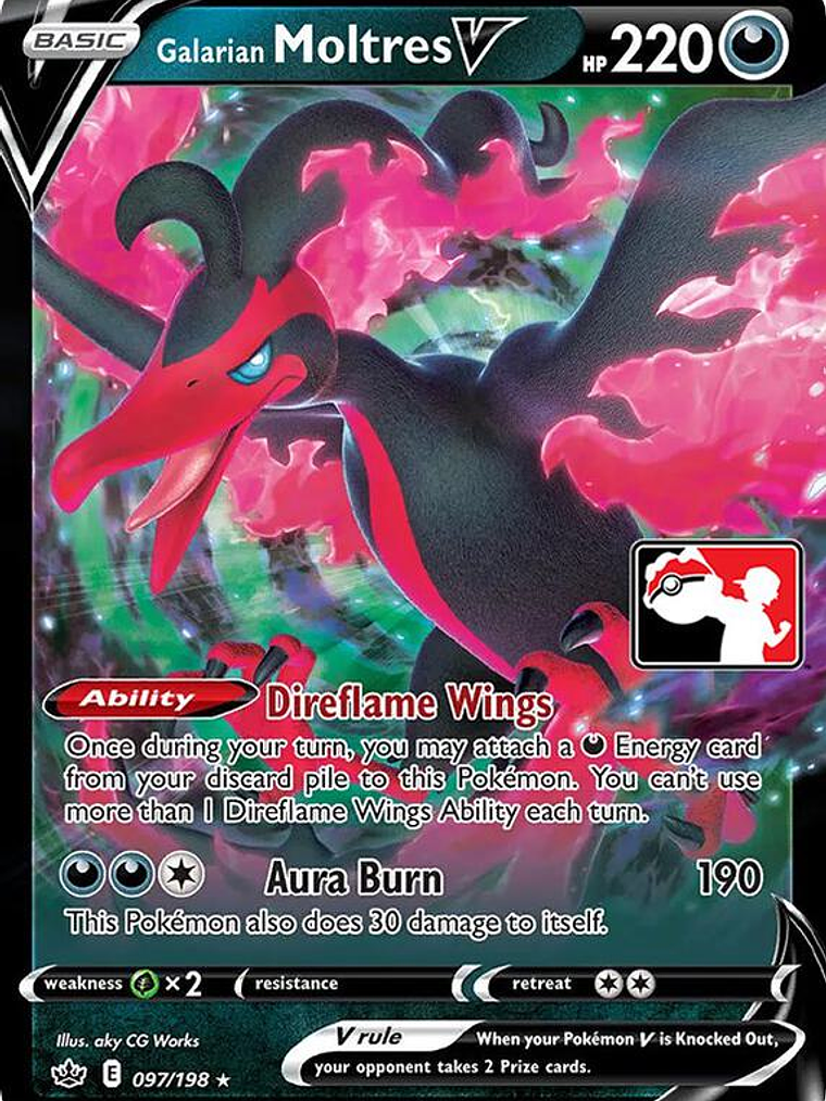 Galarian Moltres V #097 1