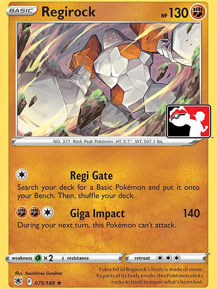 Regirock #075 1