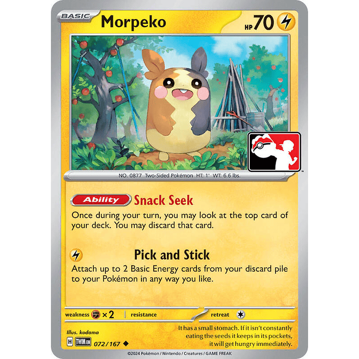 Morpeko - 072-167 #072 1