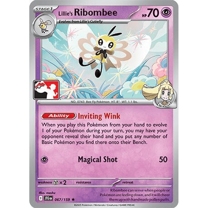 Lillie's Ribombee - 067/159 #067 1