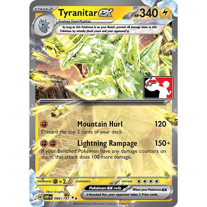 Tyranitar ex #066 1