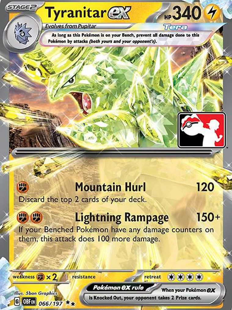 Tyranitar ex #066 1