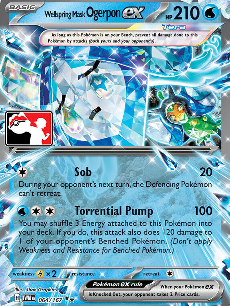Wellspring Mask Ogerpon ex #064 1
