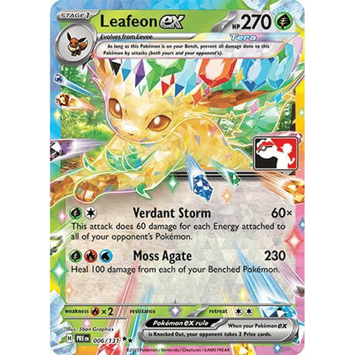 Leafeon ex - 006/131 #006 1
