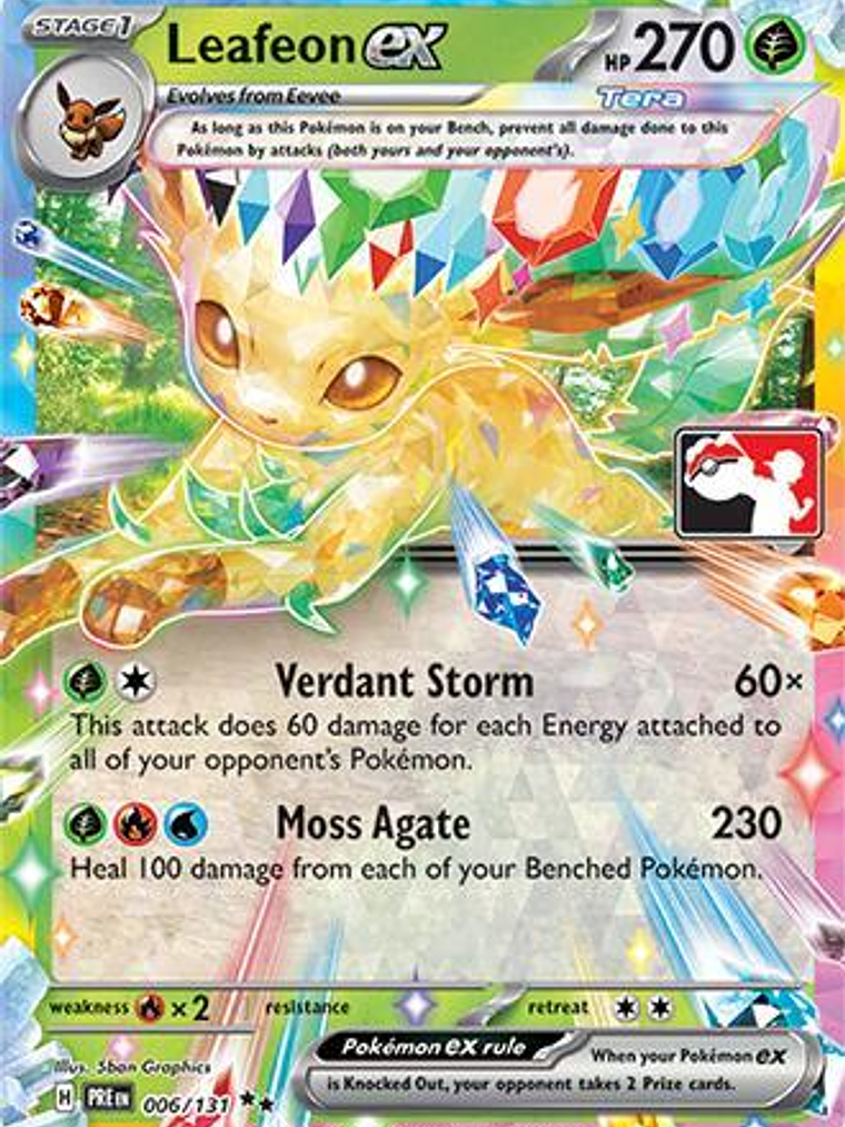 Leafeon ex - 006/131 #006 1