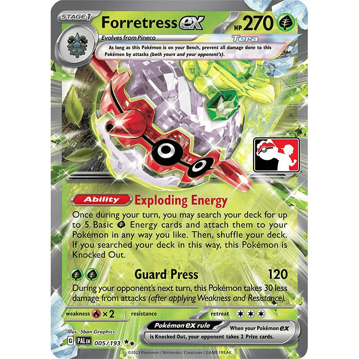 Forretress ex #005 1