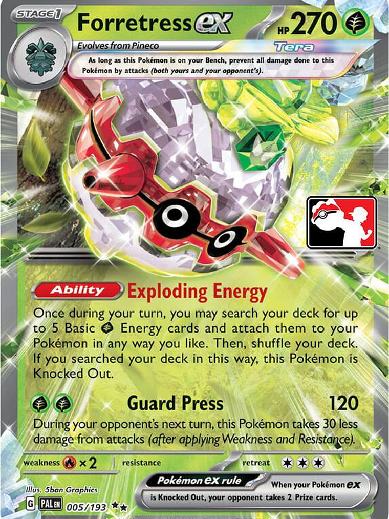 Forretress ex #005 1