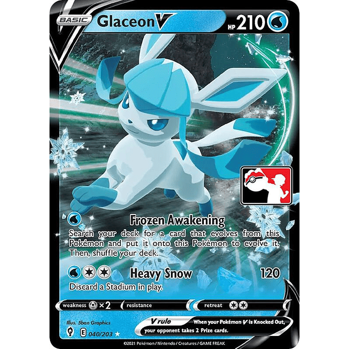 Glaceon V #040 1