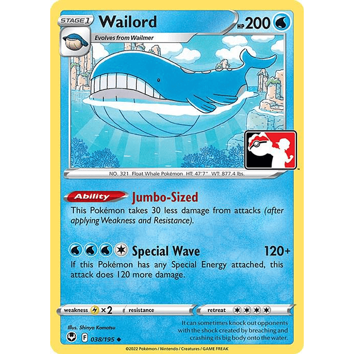 Wailord #038 1