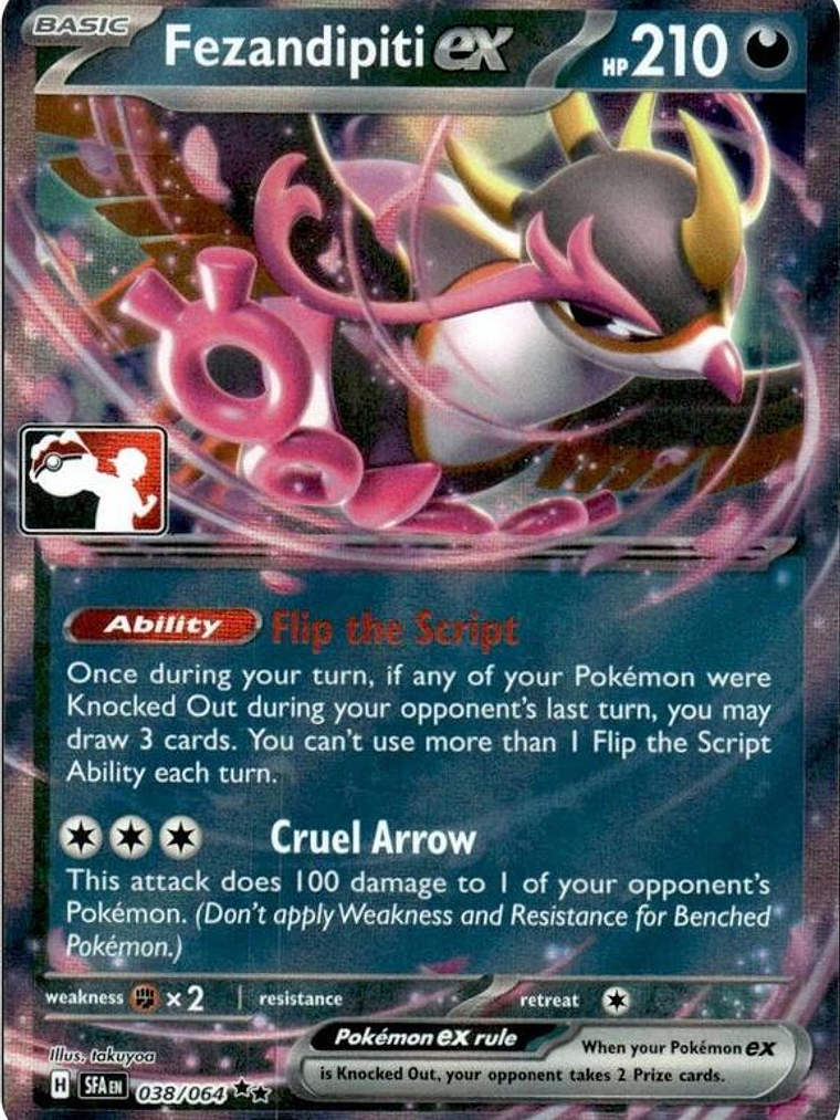 Fezandipiti ex (Series 7) #038 1